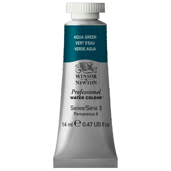 Winsor & Newton Professional Watercolor, 14ml, Aqua Green