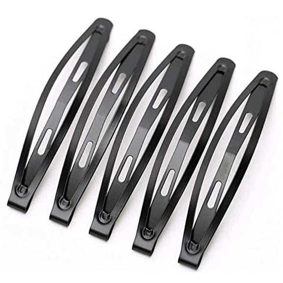 24 PCS Large Metal Hair Snap Clips 2.36 inch Long No-slip Hair Clips Barrettes for Women and Girls.