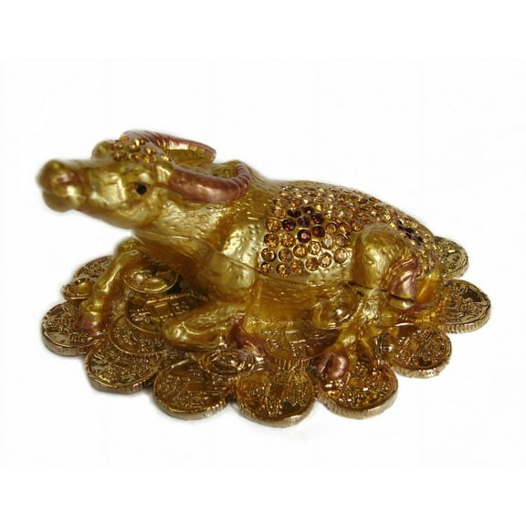 Bejeweled Ox Statue