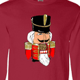 thumbnail image 4 of Inktastic Christmas Nutcracker in Red Long Sleeve T-Shirt, 4 of 5