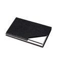 thumbnail image 1 of Boîte de Rangement Portable en Acier Inoxydable et Cuir pour Nom d'Entreprise (Noir), 1 of 2