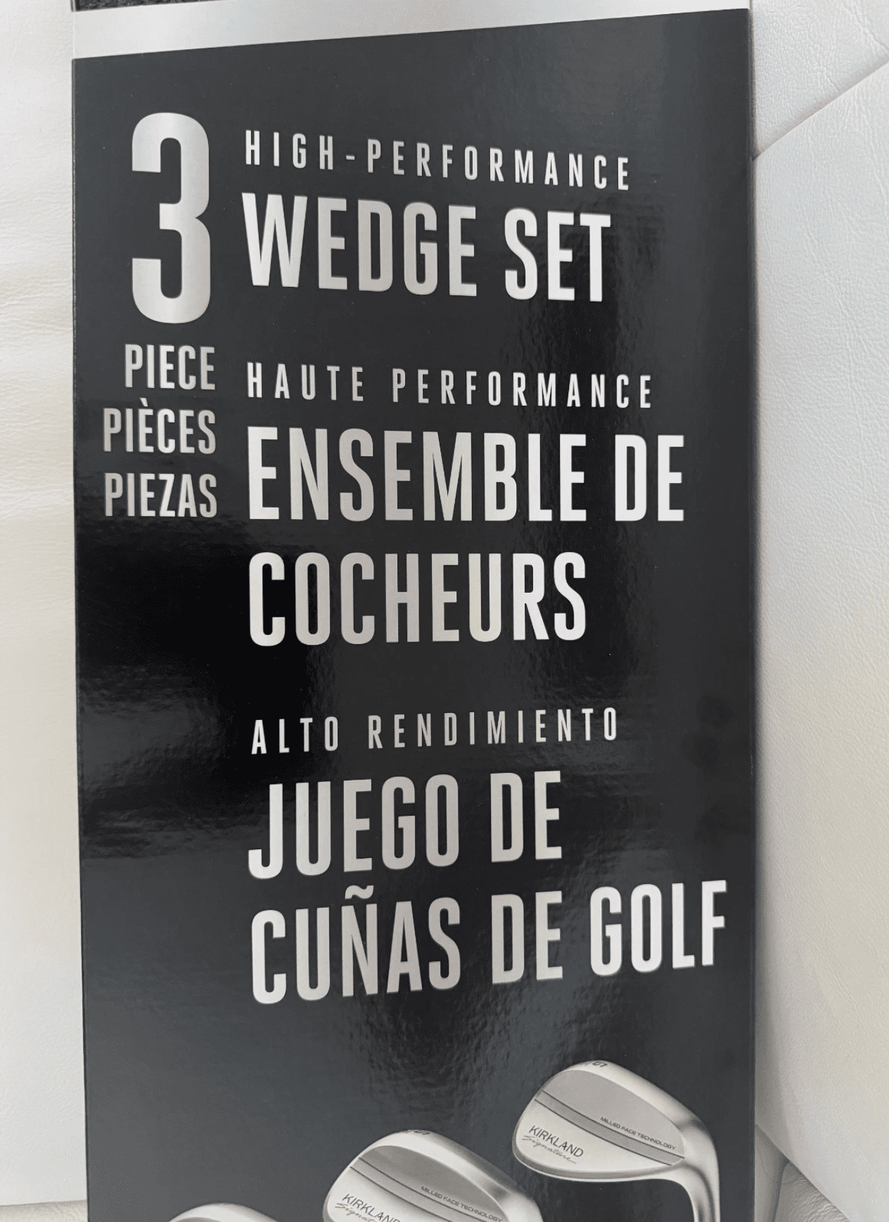 Kirkland Signature Golf Wedges Set Gen 2 High Performance Gap Sand Lob Right Handed