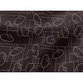 thumbnail image 4 of oneOone Viscose Jersey Fabric Geometric Maze & Rabbit Animal Sashiko Print Fabric Prints by Yard 60 Inch Wide, 4 of 5