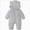 A10--Grey, variant on 6-9 Months Preemie Sleep & Play One-Piece Bodysuit Newborn Baby Outfit Suit Fold Footies Girls Boys Winter Fleece Clothes Hooded Jumpsuit Romper Blue Newborn Gift