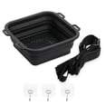 thumbnail image 1 of Portable Silicone Ice Bath Bucket Foldable Cooling Shower for Cold Shower Therapy, 1 of 5