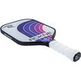 thumbnail image 4 of Rokne Curve Classic Fiberglass Pickleball Paddle Long Handle Racket with Pro Grit Texture, Northern Sky, 4 of 12