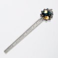 thumbnail image 5 of Sea slugs Elegant Silver Lace-Edged Bookmark: a Delightful Gift for Book Lovers, 5 of 5