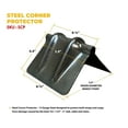 thumbnail image 2 of (20 Pack Steel Corner Protector, 2 of 6