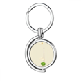 thumbnail image 1 of Ilustración de símbolo nacional de Rusia Landmark Rotating keychain Metal Keyring Holder, 1 of 2