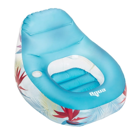 New Aqua Paradise Elevate Pool Chair - Bird Of Paradise Pool Float With Cup Holder - Above Water Pool Floater - The Ultimate Pool Chair