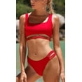 thumbnail image 3 of High Waisted Bikini Set for Women Athletic Two Pieces Tankini Swimsuits, 3 of 6