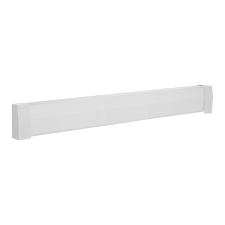 Baseboard Heater Covers 5 ft, Steel Electric Heater Front Cover - White