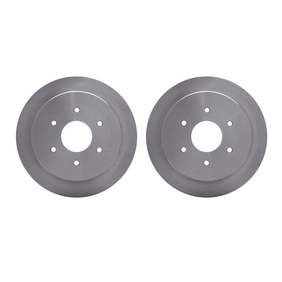 Dynamic Friction Company Rear Brake Rotors 6002-67103