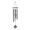 Multicolored, variant on Woodstock Chimes of Pluto Wind Chime 27 Inch Black Ash 6 Tubes