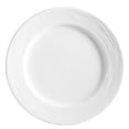 thumbnail image 5 of Safdie & Co. 12-Piece Round Rim Wave Dinnerware Set, White, Embossed, 5 of 5
