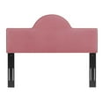 thumbnail image 2 of Modway Dawn Twin Modern Performance Velvet Headboard in Dusty Rose, 2 of 6