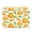 WSWES339, variant on Orange citrus fruit pattern design Storage Bins with lid, Decorative Boxes for Shelves, Closet Organizer Basket with Handles, Large,