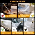 thumbnail image 3 of Syngar 4000PSI Pressure Washer with 27FT High-Pressure Hose & 5 Nozzle & Spray Gun, 2.6GPM, Gas Pressure Washer for Patio & Garage, 3 of 10