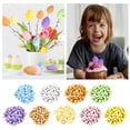 thumbnail image 6 of JHEHF 100PCS Mini Easter Eggs 9 Colors Spring Party Table Setting Vase Fillers Easter Basket Stuffers Festival Decoration Party DIY Craft Projects, 6 of 7