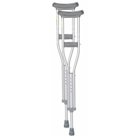 Essential Medical Supply Endurance Tall Adult Crutches, 5'10" to 6'6"