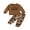Brown, variant on Bagilaanoe 2PCS Toddler Baby Girl Long Pants Set Letter Print Long Sleeve Sweatshirt Tops + Camouflage Sweatpants 1T 2T 3T 4T 5T 6T Kids Casual Sweatsuits