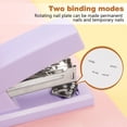 thumbnail image 4 of Stapler, Office Stapler, Small Staplers for Desk, Purple, 4 of 4