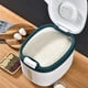 thumbnail image 4 of Cocina Envase sellado Jarra de gran capacidad Cubo de arroz Animal Mascota Alimento Dispensador Cocina Cocina Pasta Azúcar Green M Sweethay HA011804-03, 4 of 7