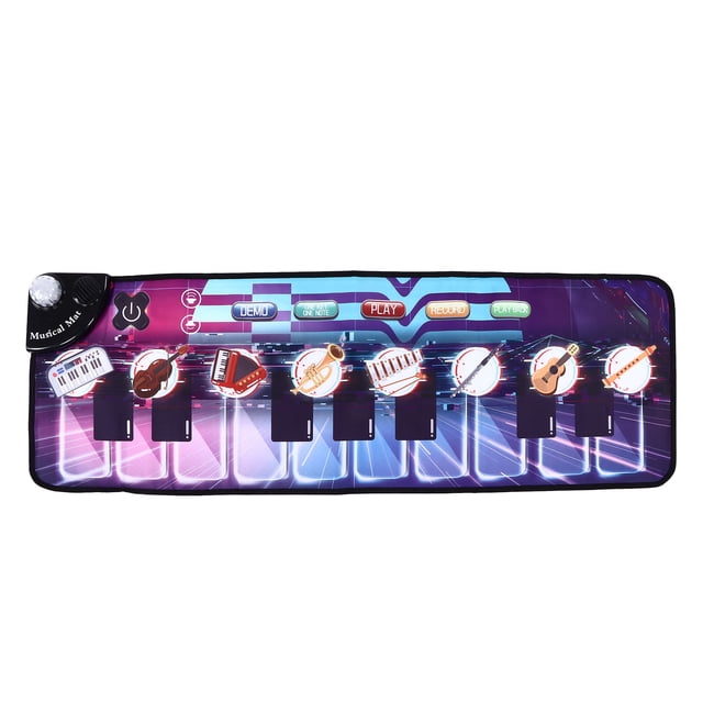 Teclado Piano Mat teclado Musical piso Piano Playmat regalo juguetes educativos para edades tempranas para niños y niñas