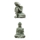 thumbnail image 1 of 2 estatuas de Buda de arena sentado, decoración para escritorio de casa al aire libre Estilo A, 1 of 9