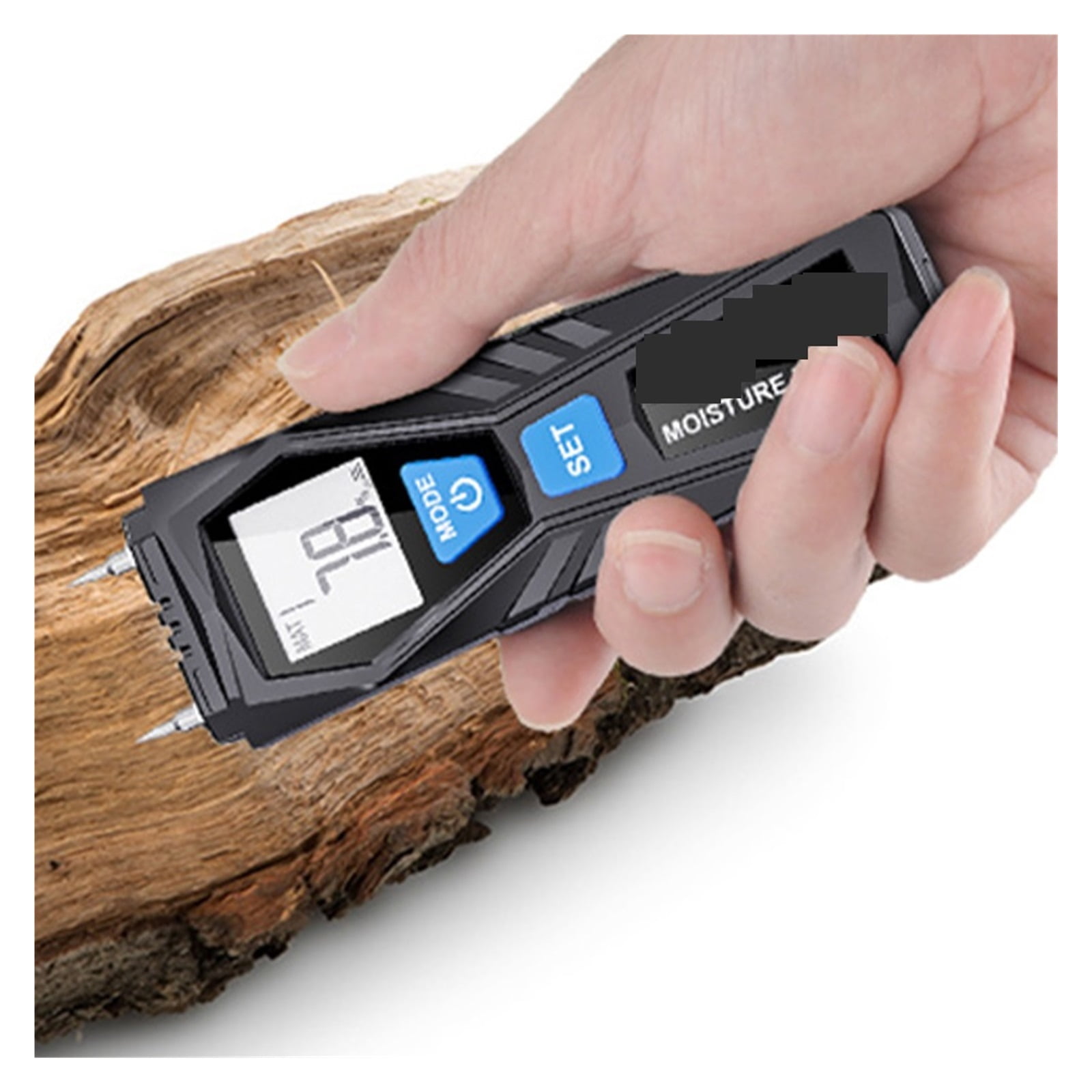 Two Pins Moisture Meter For Wood Digital Timber Damp Detector Portable Humidity Tester Wall Hygrometer Wood Humidity Tester ,Wide Applications