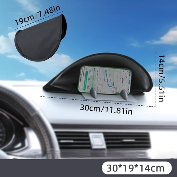 Car Gps Sunshade Visor Cover For Navigation Protection And Glare Reduction