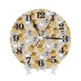 thumbnail image 7 of Kdxio Clock number Print Wall Clock,10 Inch Battery Operated Wall Clocks,Silent Non Ticking Small Analog Clock for Living Room,Office,Home,Bedroom,Kitchen,Bathroom, 7 of 7