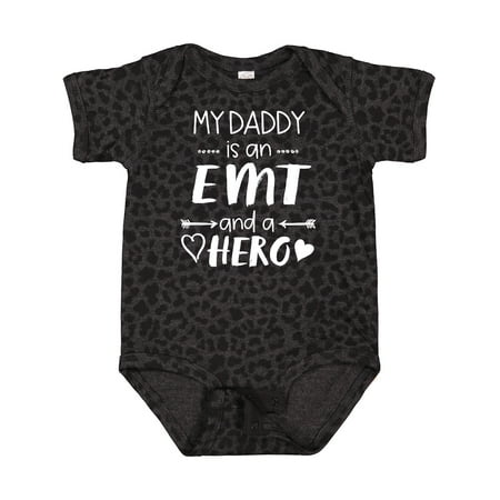 

Inktastic My Daddy is an EMT and a Hero Gift Baby Boy or Baby Girl Bodysuit