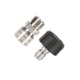 thumbnail image 2 of Maytalsory 2 Pieces Pressure Washer Adapter Fittings Connector 14mm 3/8 Dia Quick Brass Release Inner, 2 of 6