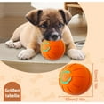 thumbnail image 5 of Pcksrro Dog Toy Automatic Interactive Dog Toy for Dogs Interactive Play for Dogs USB Rechargeable Orange, 5 of 5