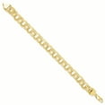 thumbnail image 1 of 14K Yellow Gold Triple Link Charm Bracelet, 1 of 2