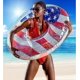 thumbnail image 4 of Inflatable USA Pool Float - Luxurious Fun Lounger Filled with Sparkle Silver Stars Confetti, Cool USA Flag Design Water Swimming Pool Floaties for Bea, 4 of 4