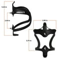 thumbnail image 3 of Ibera Bike Water Bottle Cage Aluminum Bicycle Drink Bottle Holder Lightweight - Black, 3 of 7