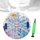 thumbnail image 3 of Trineo de nieve inflable de 33'' con bomba, trineo de nieve para vacaciones en la playa Flor de hielo, 3 of 8
