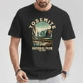 thumbnail image 2 of Retro Yosemite National Park USA Vintage Hiking T-Shirt, Classic Outdoor Graphic Tee for Nature Lovers and Hikers, Perfect Souvenir for National Park Adventures, Vintage Style Wilderness, 2 of 3