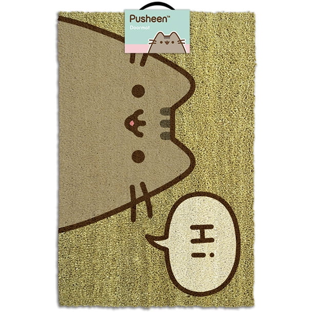 Pusheen The Cat Doormat / Floor Mat (Pusheen Says Hi) (24" x 16