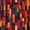 Southwestern 10, variant on Manfei Abstract Mid-Century Twin Sheets, Minimalist Leaf Bedding, Orange Red, Black Reversible 3-Piece1 Flat Sheet   1 Fitted Sheet   1 Pillowcase