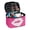 Lips Print, variant on HELLHERO Top-Handle Cosmetic Bag Gifts for Mom Portable Travel Cosmetic Bags Double Zip Durable with Slip-in Pockets Watermelon
