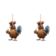 thumbnail image 1 of Navidad Adorno Pollo Lindo Coche Acrílico Creativo (F), 1 of 3