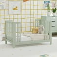 thumbnail image 5 of Carter's by daVinci Colby GROW 6-in-1 Convertible Bassinet to Crib, Light Sage, 5 of 9