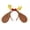 J, variant on mdesiwst Dog Antler Headband Christmas Pet Costume Hairband Adjustable Headband with Bow Floppy Ears for Medium Large Dogs Holiday Party Dress-up