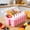 Pink#39056, variant on Mini Ice Cream Maker Molds with Ice Lattice, 12 Compartments, Food-Grade Easy-Release Freezer Tray for Homemade Frozen Treats, 23.7 x 13 cm