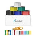 thumbnail image 1 of Kit de cables de silicona ENERJOUR 22 AWG, 6 colores, 48 m, 1 of 7