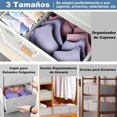 thumbnail image 4 of Plegable Organizador de Ropa, Organizador de Cajones, Cajas Almacenamiento Closet para Ropa Interior, Ropa, Pantalones o Cosmético, Divisores de Cajones (Gris), 4 of 4