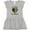 AC-Heather Grey, variant on Inktastic Dispatcher Mommy Gold Line Emergency Girls Toddler Dress